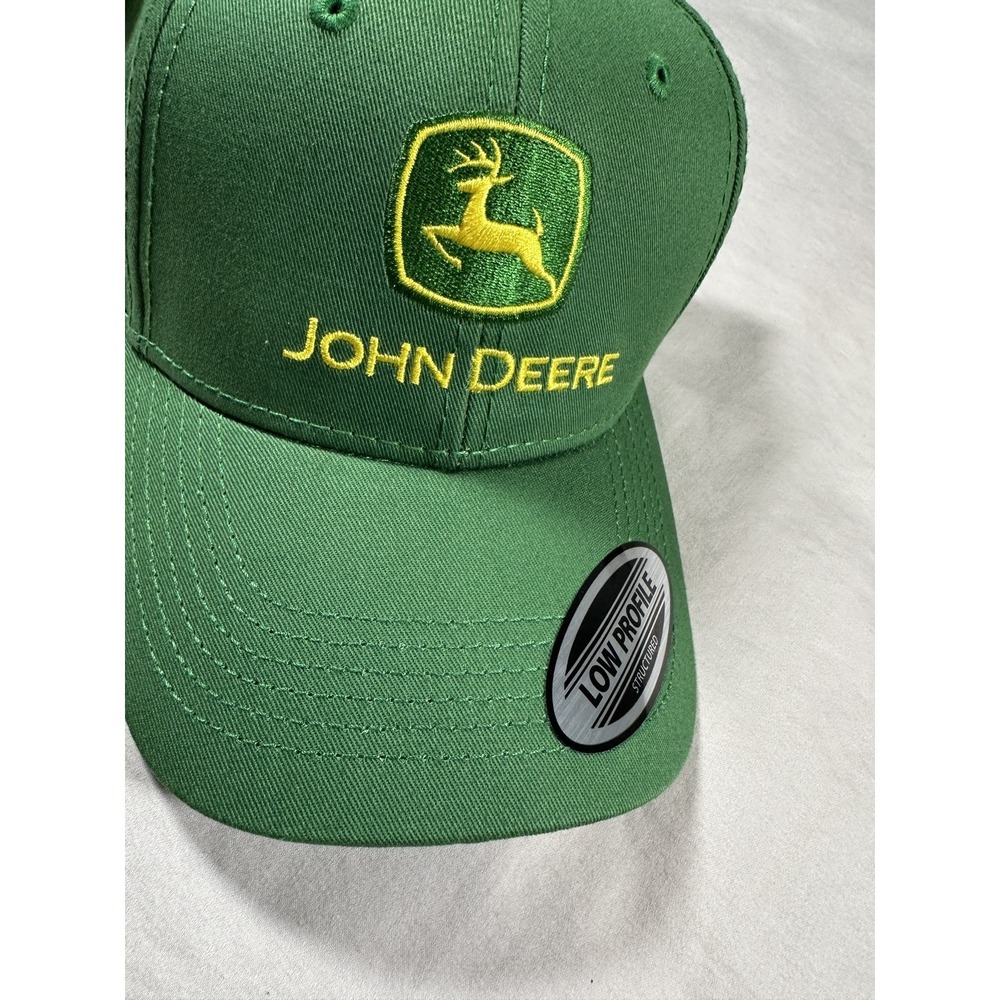 NEW John Deere Cap Hat Baseball USA Tractor Logo Farming American Company‎ Logo - Picture 5 of 9